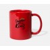 Daughter Of A King Red Mugs